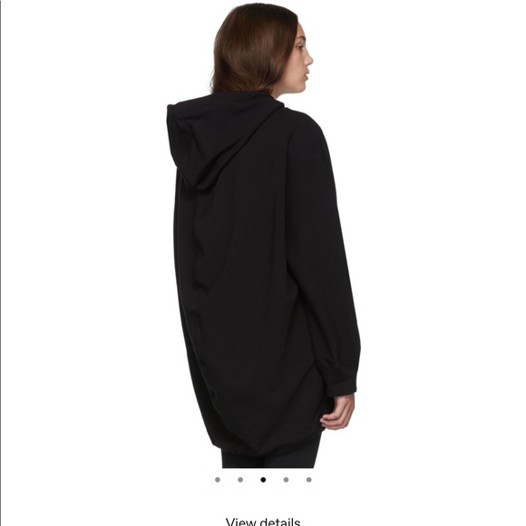 balenciaga mini logo hoodie